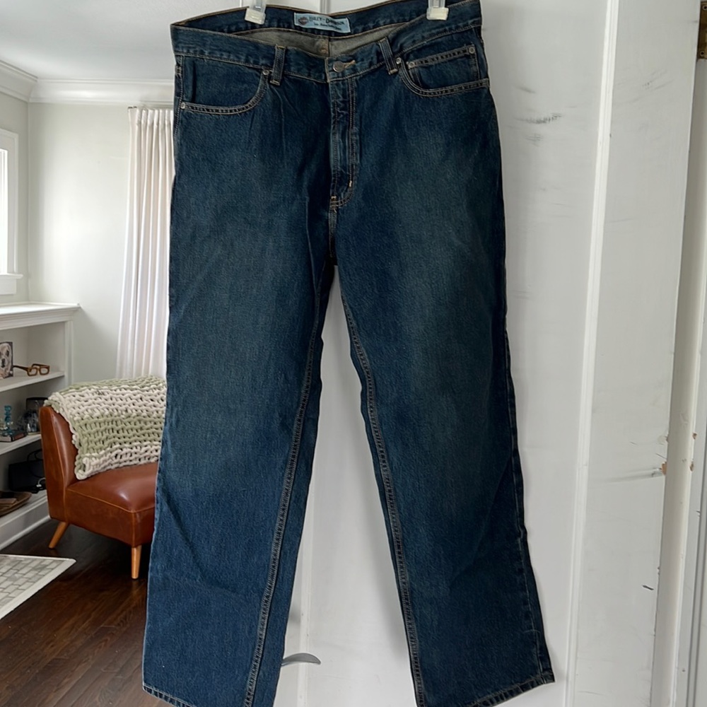 Harley Davidson men’s jeans size 36w x30l.  New with tags